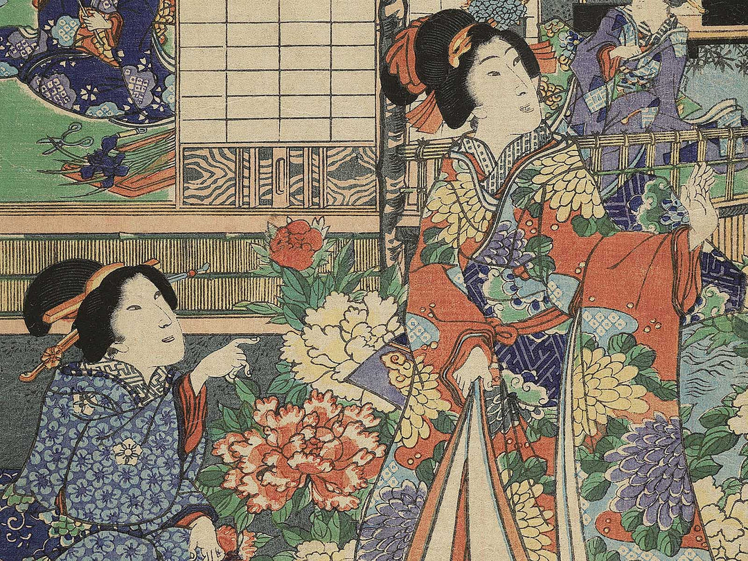 Botan no sono imayo genji by Utagawa Kunisada II / BJ348-103