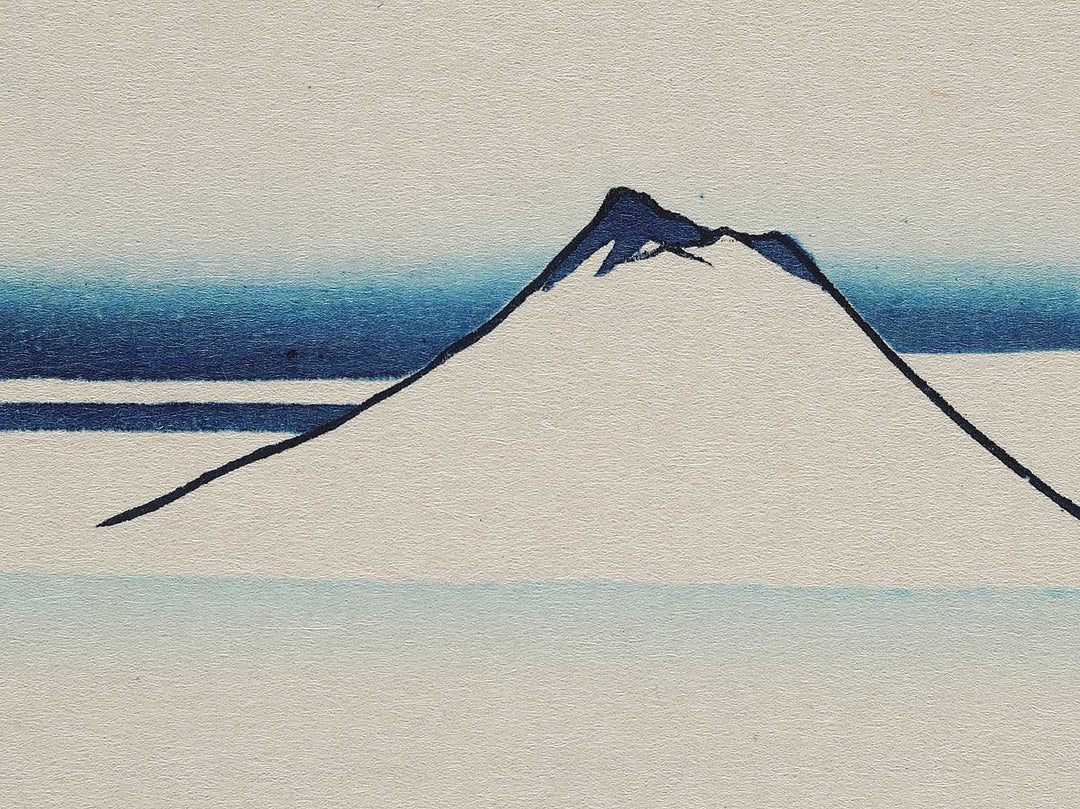 Kajikazawa in Kai Province from the series Thirty-six Views of Mount Fuji by Katsushika Hokusai, (Medium print size) / BJ301-819