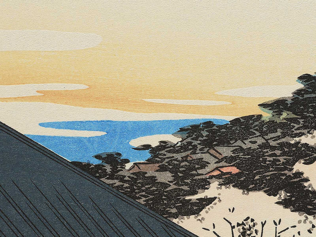 Kiyomizu from the series Kyoto meisho no uchi by Utagawa Hiroshige, (Medium print size) / BJ341-719