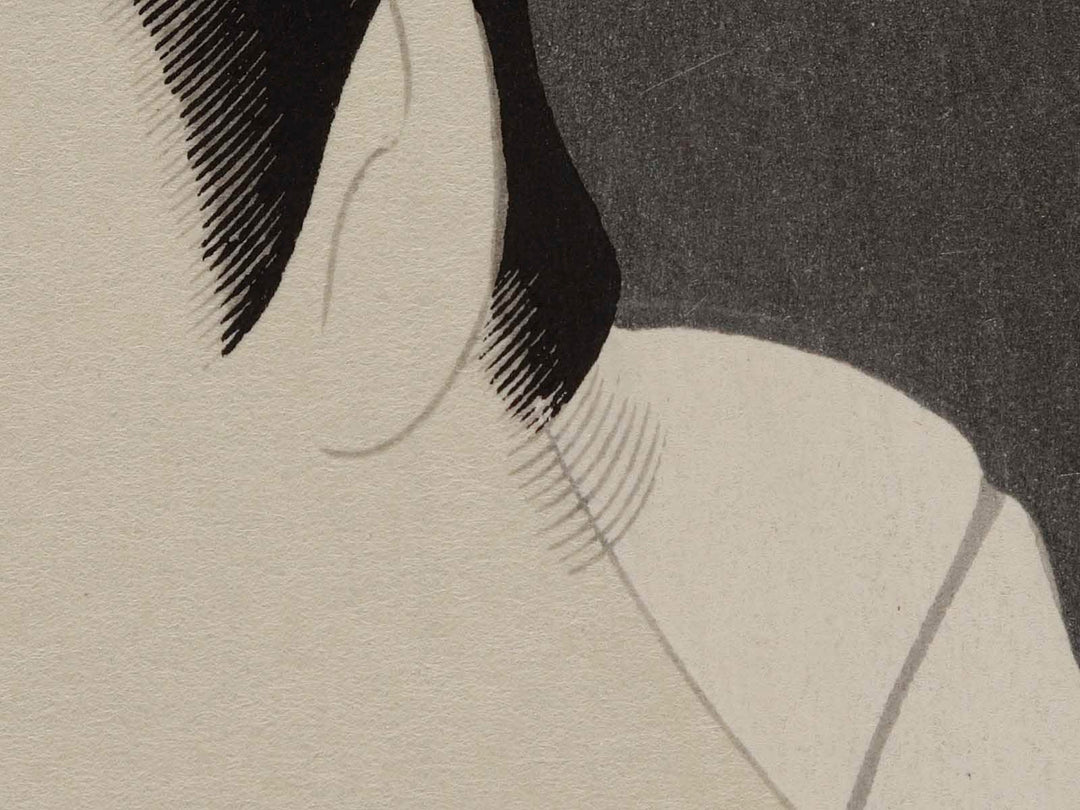 Segawa Tomisaburo II as Yadorigi, wife of Ogishi Kurando by Toshusai Sharaku, (Medium print size) / BJ226-527