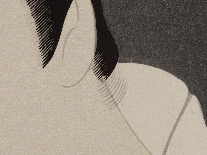 Segawa Tomisaburo II as Yadorigi, wife of Ogishi Kurando by Toshusai Sharaku, (Medium print size) / BJ226-527