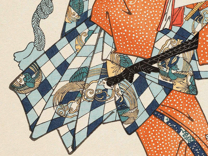 Kanda myojin from the series Tose tengan kyo by Keisai Eisen, (Large print size) / BJ333-809