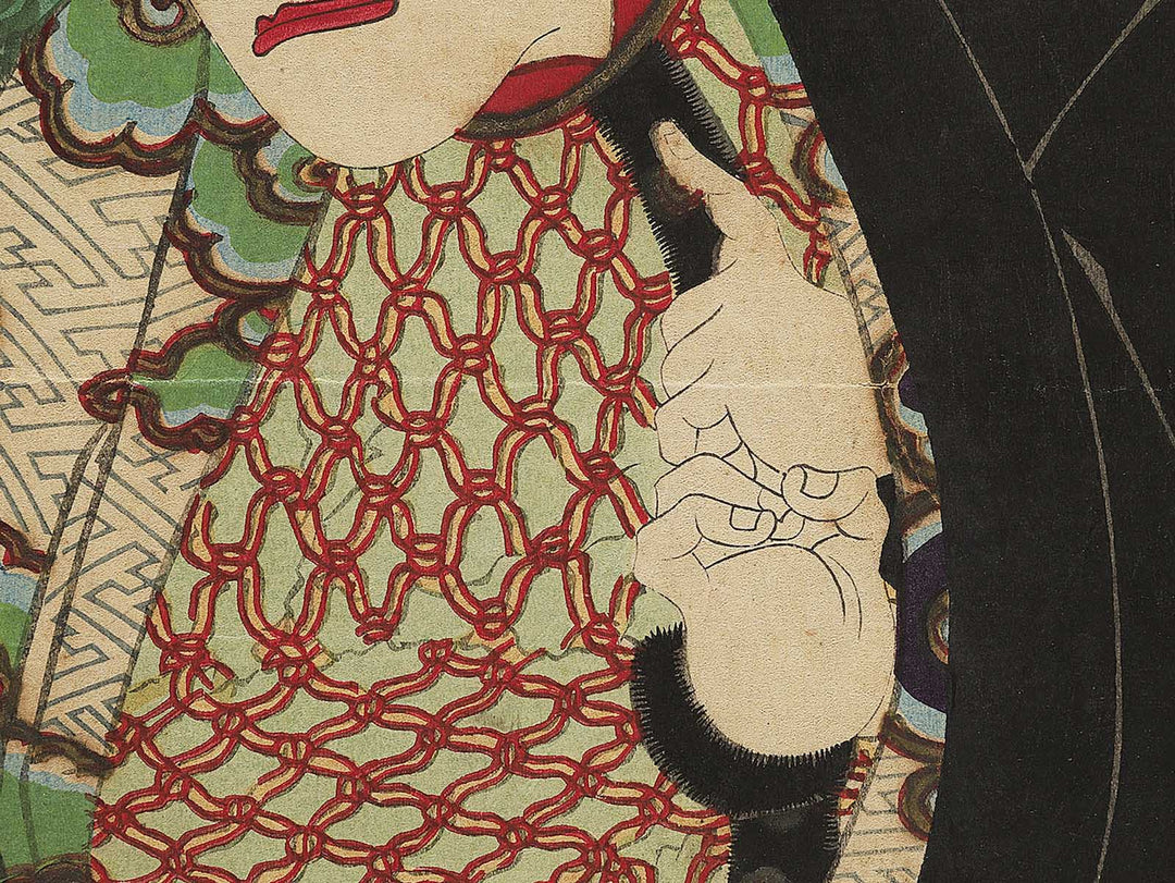 Kijutsu zoroi sannin doji by Toyohara Kunichika / BJ346-374