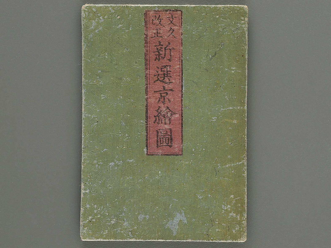 Bunkyu kaisei shinsen kyo ezu  by Takehara kobei / BJ349-286
