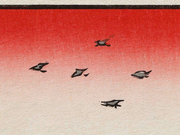 Suruga satta no kaijo from the series Thirty-six Views of Mount Fuji by Utagawa Hiroshige, (Large print size) / BJ328-545