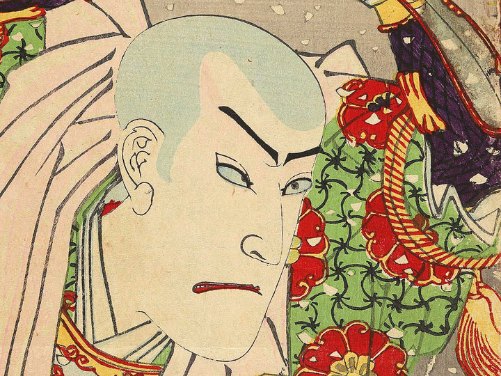 Kabuki shinkyogen hoshizukiyo by Utagawa Kunisada(Toyokuni III) / BJ303-779