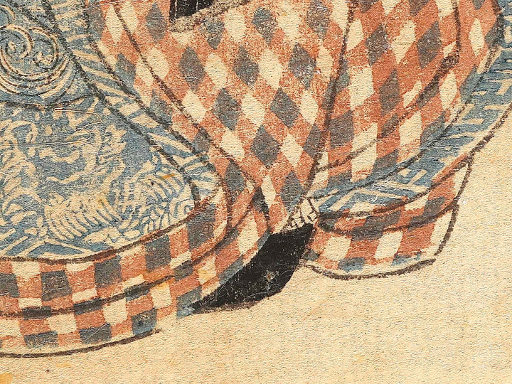 Botan from the series Hana zukushi by Utagawa Yoshimasu / BJ323-092