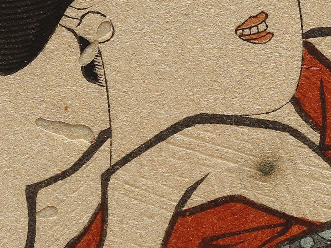 Senju no mae from the series Kokon meifu den by Utagawa Kunisada(Toyokuni III) / BJ337-645