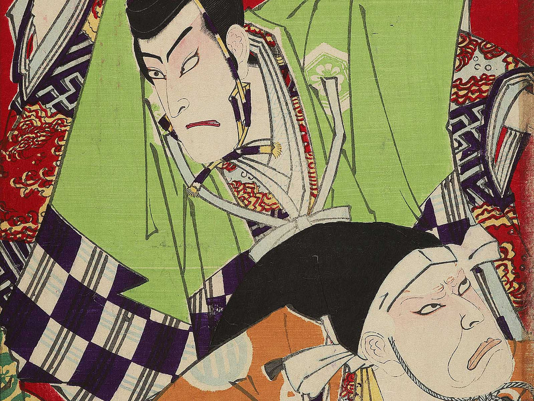 Kabuki actor by Toyohara Kunichika / BJ303-604