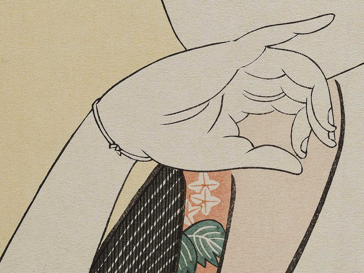 Portrait of a Courtesan by Kitagawa Utamaro, (Large print size) / BJ320-796