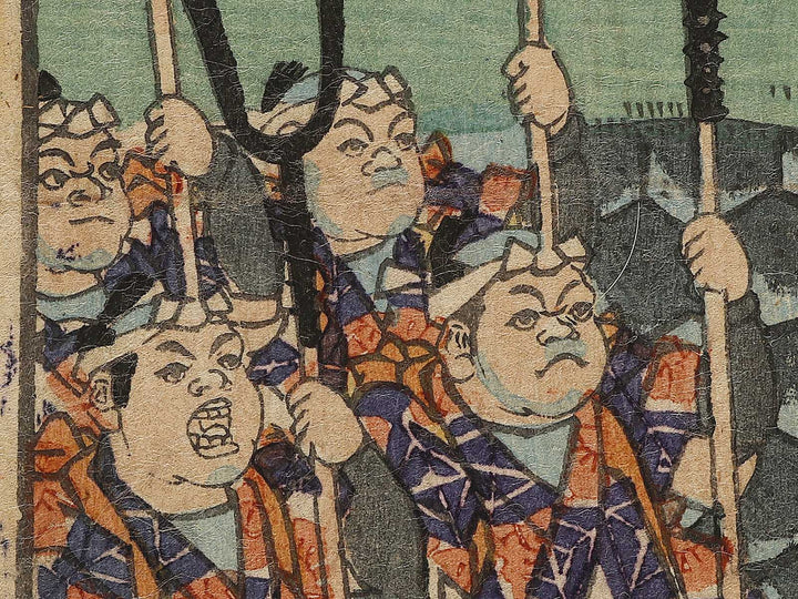 Sandanme from the series Kanadehon Chushingura by Utagawa Yoshifuji / BJ341-110