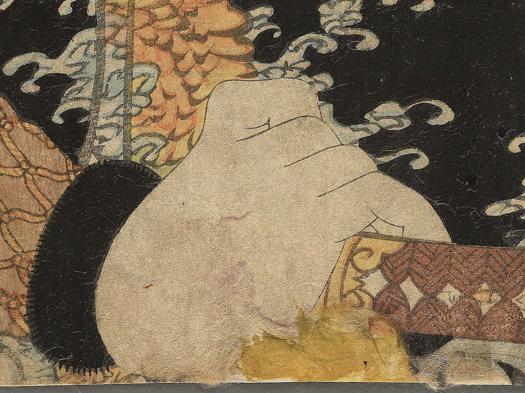 Shinto Okuji Nakamura Utaemon from the series Kinsei suikoden by Utagawa Kunisada(Toyokuni III) / BJ349-062