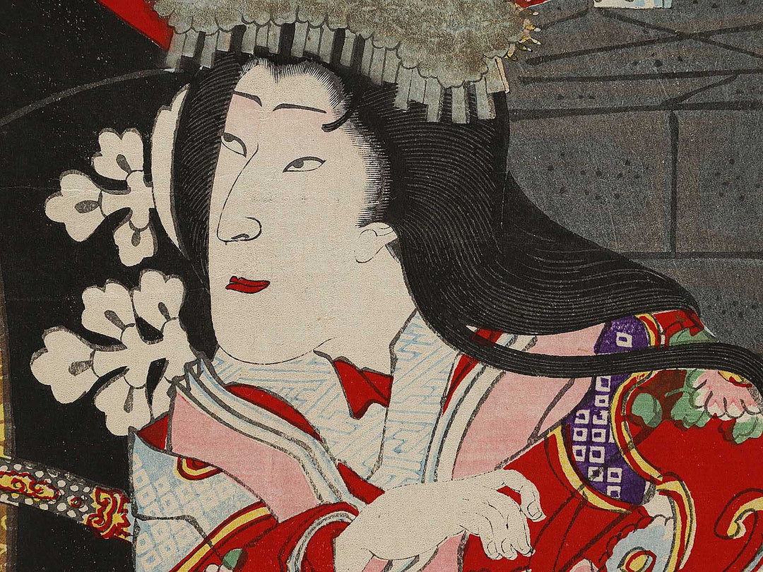 Shintomiza chushingura shodan-me by Utagawa Hosai / BJ335-391