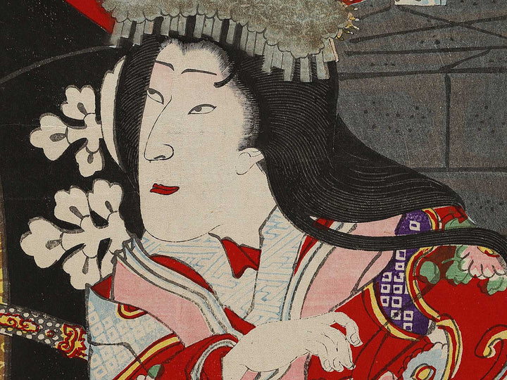Shintomiza chushingura shodan-me by Utagawa Hosai / BJ335-391