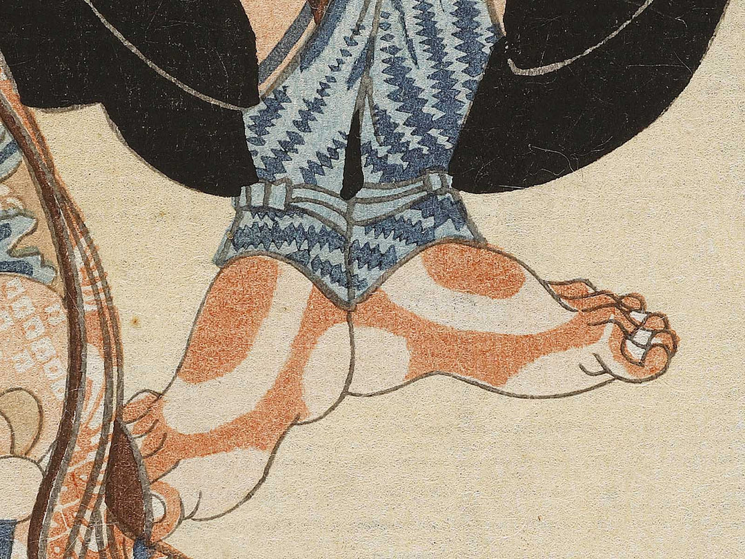 Yokobue from the series Genji gumo ukiyoe awase by Utagawa Kuniyoshi (Ichiyusai Kuniyoshi) / BJ310-534