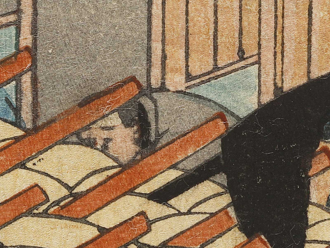 Atsuta ichi no torii from the series Tokaido meisho no uchi by Utagawa Yoshitsuya / BJ333-361