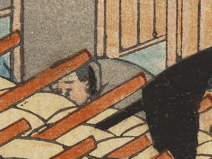 Atsuta ichi no torii from the series Tokaido meisho no uchi by Utagawa Yoshitsuya / BJ333-361