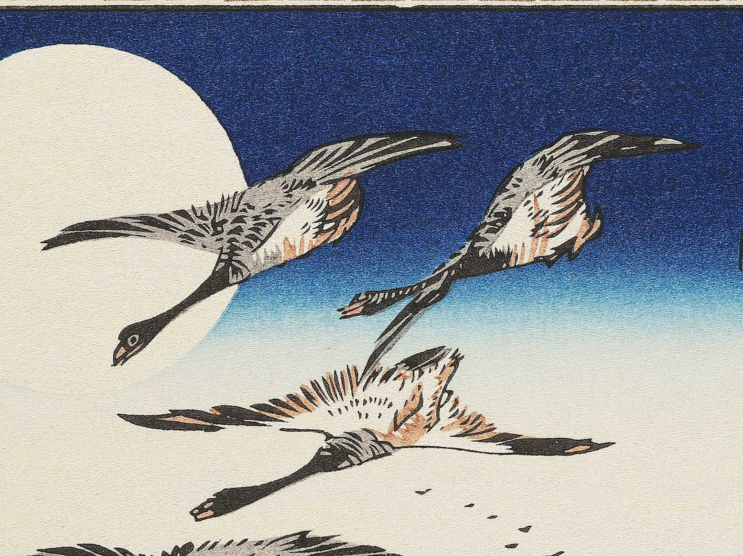 Full Moon at Takanawa from the series Famous Places in the Eastern Capital by Utagawa Hiroshige, (Medium print size) / BJ341-747