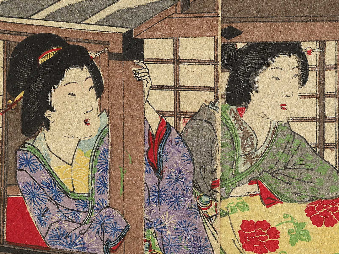 Sumidatsutsumi no sekkei by Yoshu Chikanobu / BJ347-053
