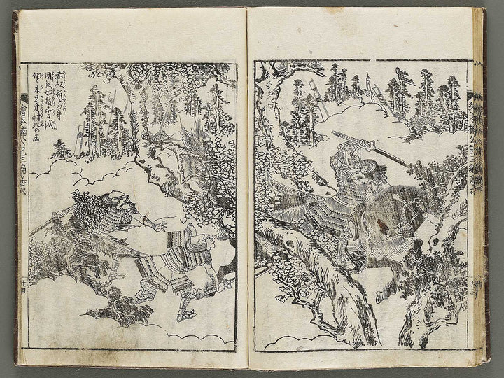 Ehon nankoki Part 3, Book 6 by Hayami Shungyosai / BJ336-728