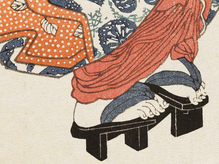 Kanda myojin from the series Tose tengan kyo by Keisai Eisen, (Large print size) / BJ326-151