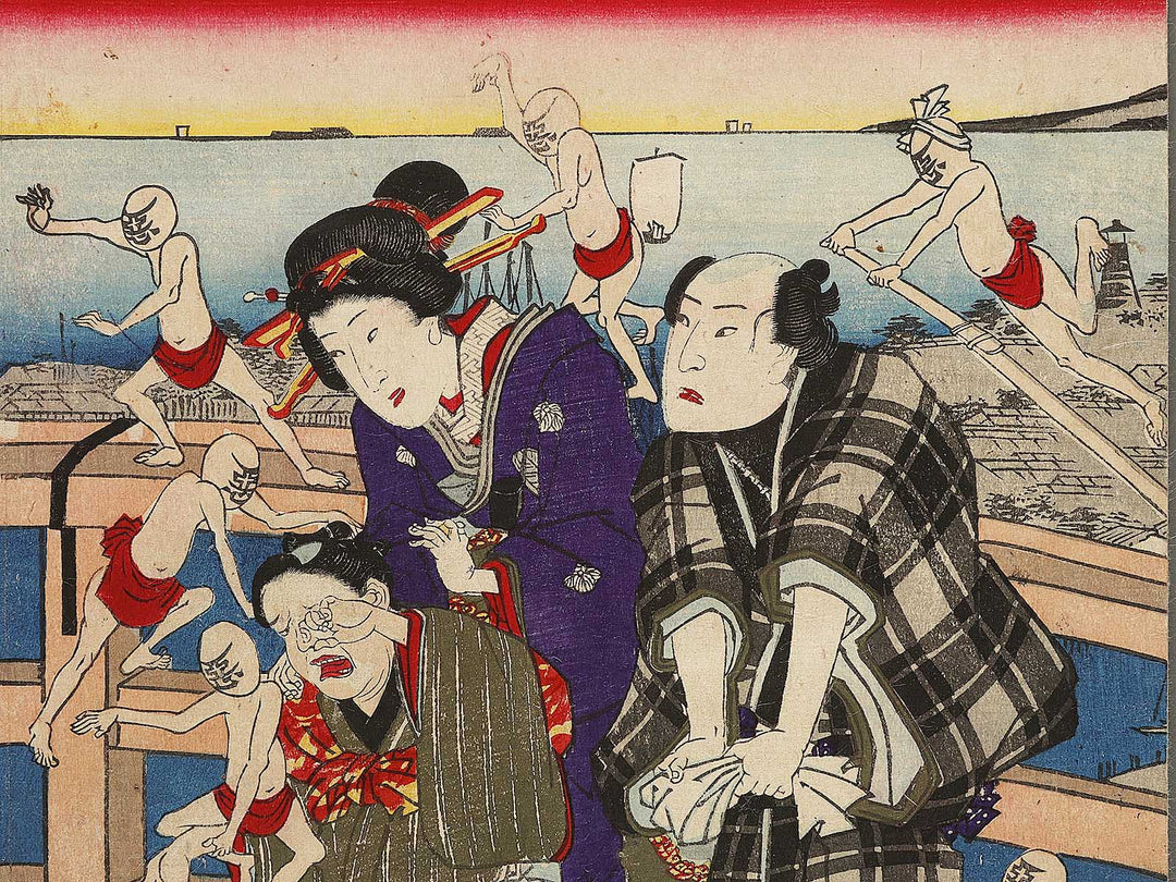 Zenaku kokoro no annai by Ochiai Yoshiiku / BJ333-193