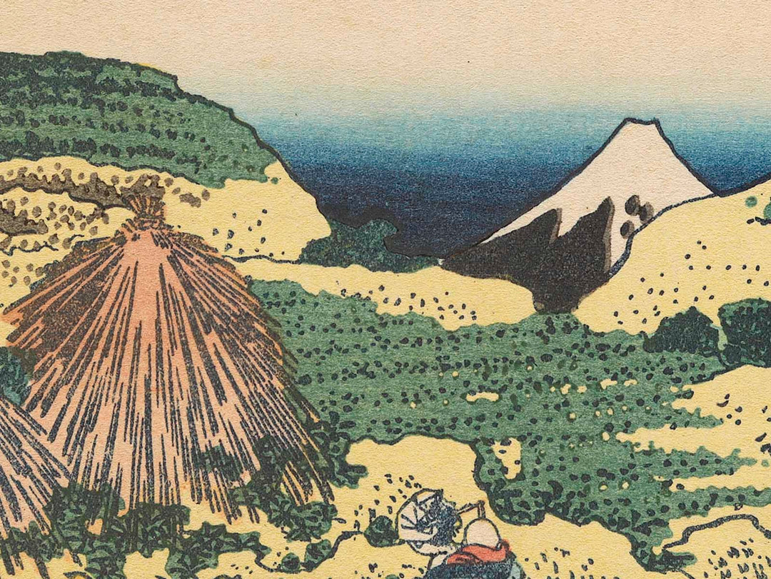 Shimomeguro from the series Thirty-six Views of Mount Fuji by Katsushika Hokusai, (Medium print size) / BJ280-287