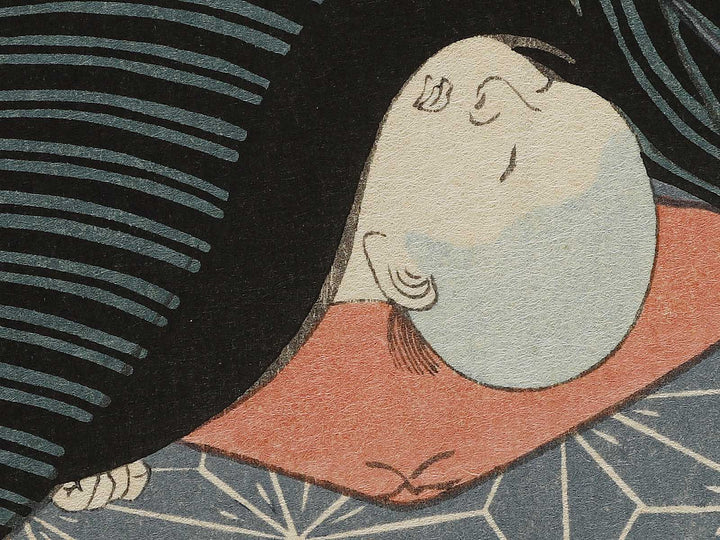 Sirogane no seishoko from the series Jiisei edo kanoko by Utagawa Kunisada(Toyokuni III), (Large print size) / BJ333-697