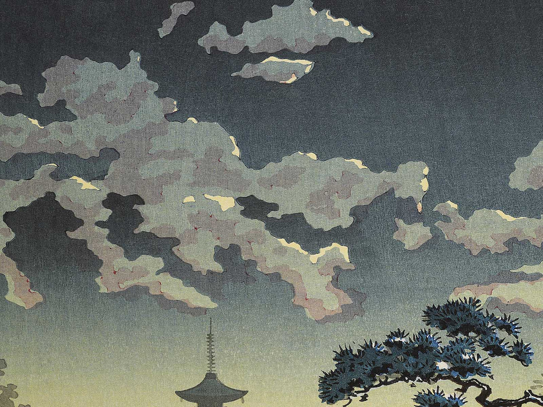Ueno shinobazu no ike by Tsuchiya Koitsu, (Large print size) / BJ317-562