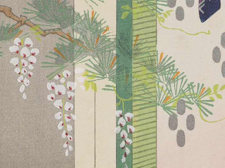 weeds from the series The Tale of Genji by Ebina Masao, (Medium print size) / BJ329-084