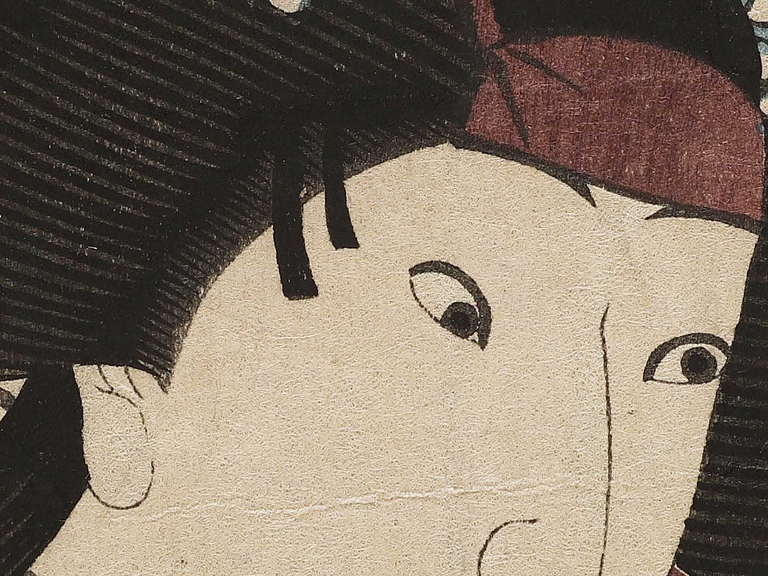 Tatsu from the series Nazorae eto awase by Utagawa Kunisada (Toyokuni III)   / BJ331-695