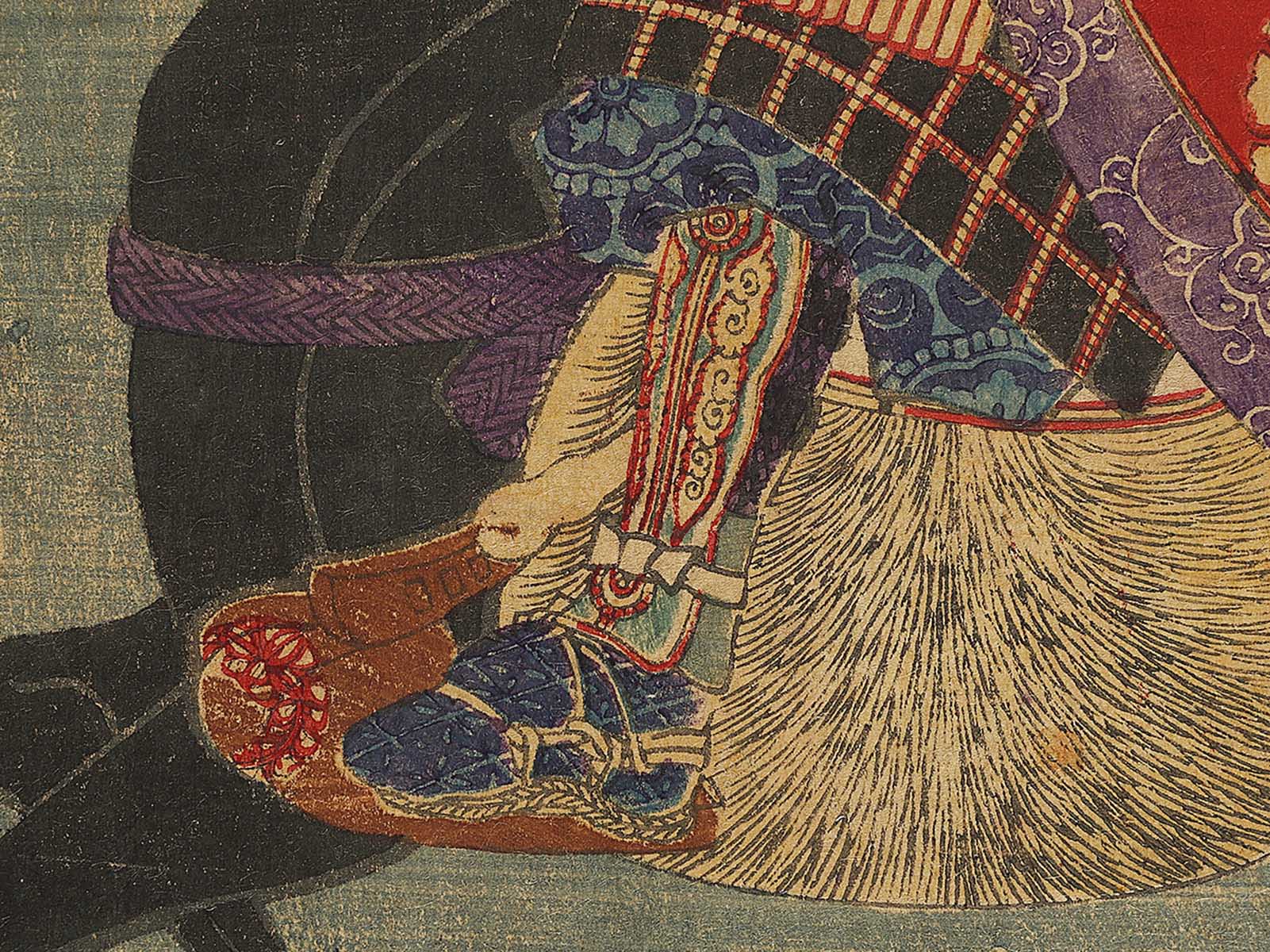 Sato toranosuke Masakiyo by Utagawa Yoshitora / BJ336-140 – NIHONKOSHO