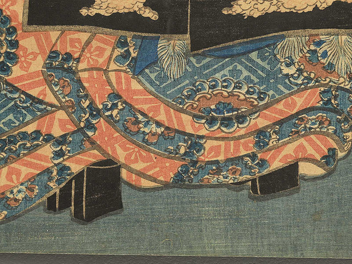 Hankurabe sato no yozakura by Utagawa Kunisada(Toyokuni III) / BJ345-366