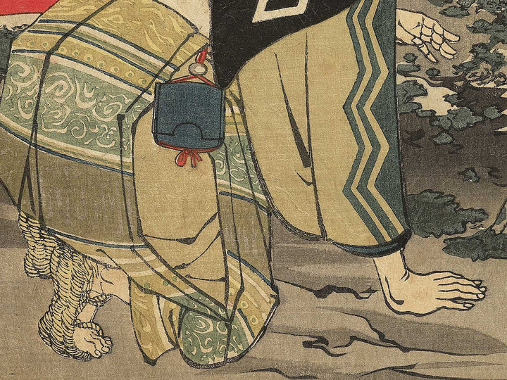 Uesugi Kagetora from the series Kyodo risshi no motoi by Kobayashi Kiyochika / BJ345-632