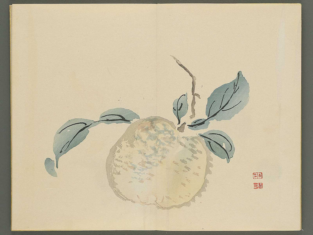 Chinzan gafu (Jo) by Tsubaki Chinzan / BJ345-170