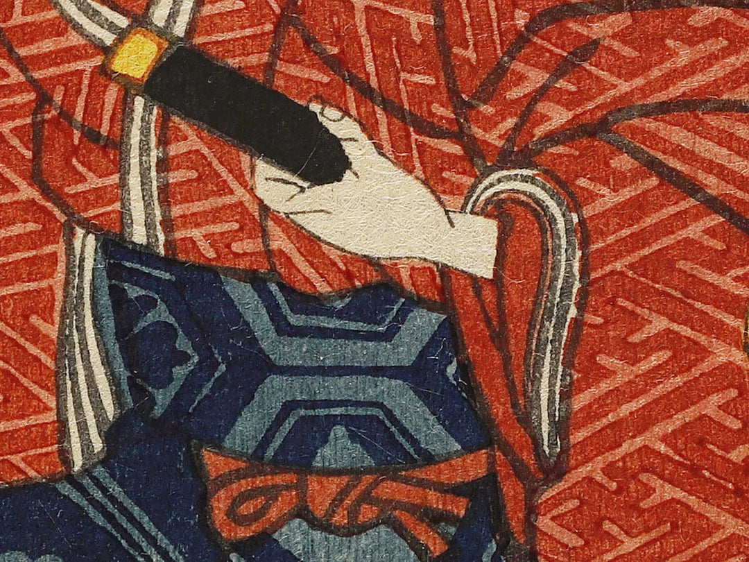 Me niban gumi from the series Edo no hana meisho e  by Utagawa Kunisada, Utagawa Yoshitora, Utagawa Hiroshige   / BJ337-400