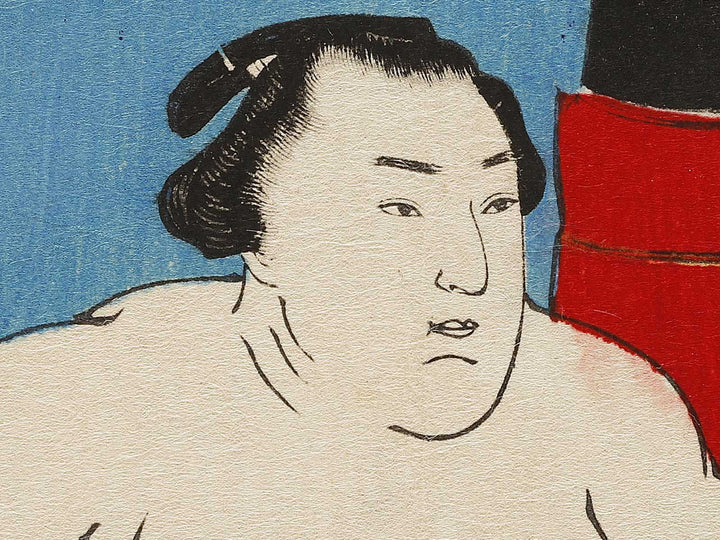 Ozumo dohyo iri no zu by Shunsai Toshimasa / BJ331-205