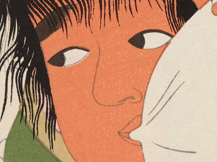 Chichifukumi from the series Yamamba to kintaro by Kitagawa Utamaro, (Medium print size) / BJ282-023