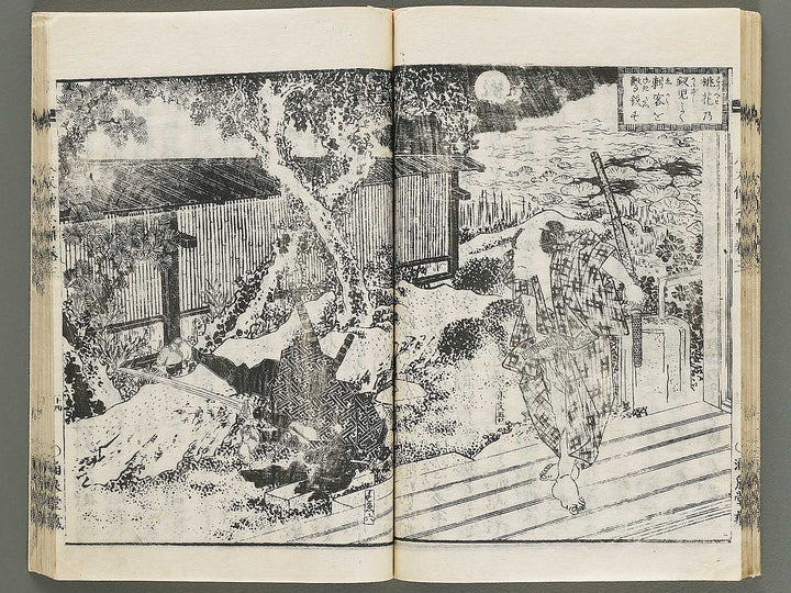 Nanso satomi hakkenden Volume 6 by Keisai Eisen, Yanagawa Shigenobu / BJ316-253