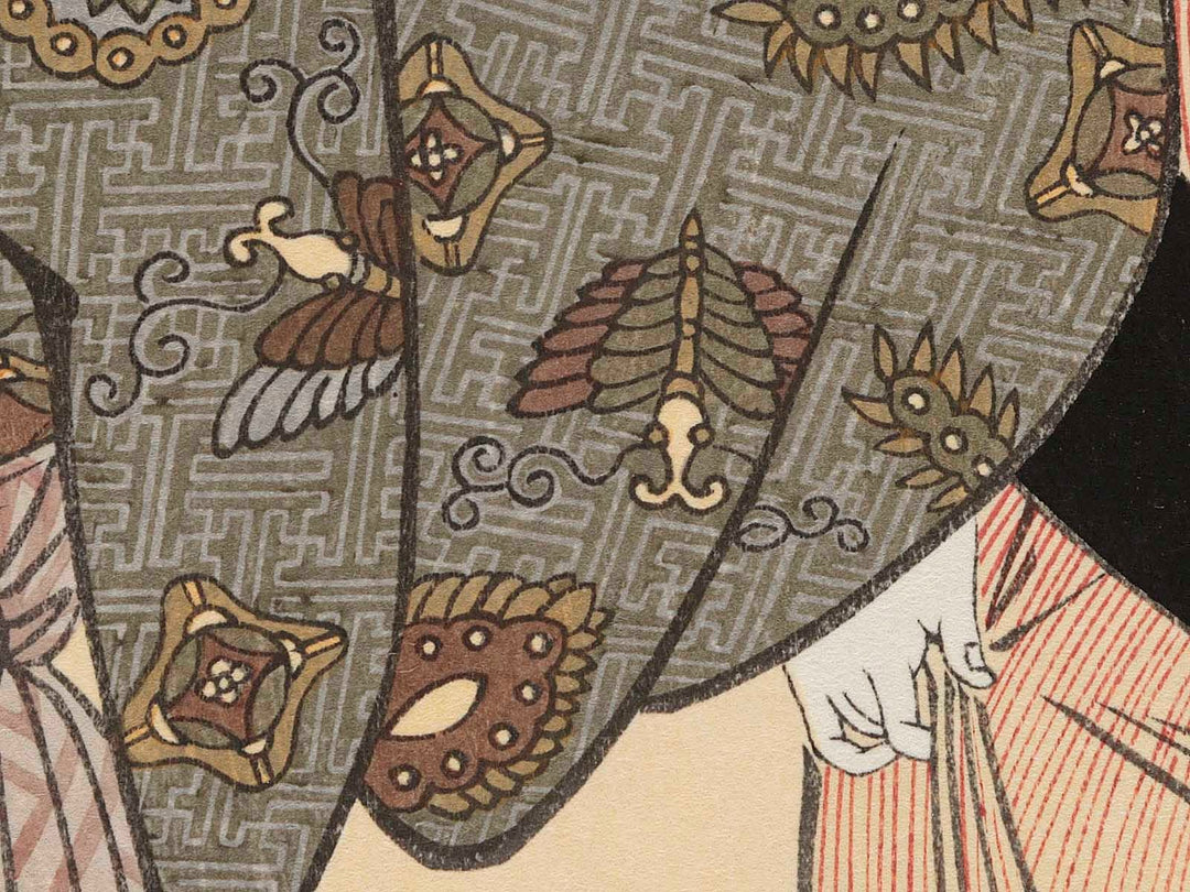 Hour of the Monkey (around 4pm) from the series Daughter Sundial by Kitagawa Utamaro, (Medium print size) / BJ226-688