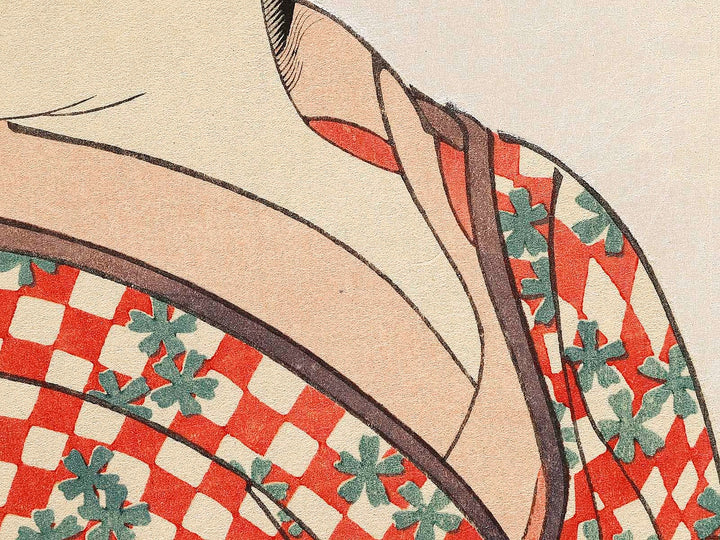 Young Woman Blowing a Popen (glass noisemaker) from the series Ten Classes of WomenÕs Physiognomy by Kitagawa Utamaro, (Large print size) / BJ327-145