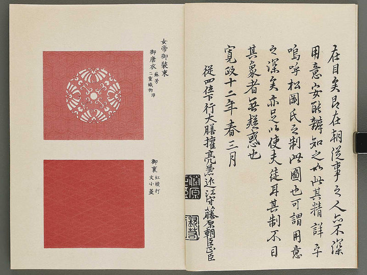 Kojitsu sosho shokumon zue (Nyokan) / BJ339-955