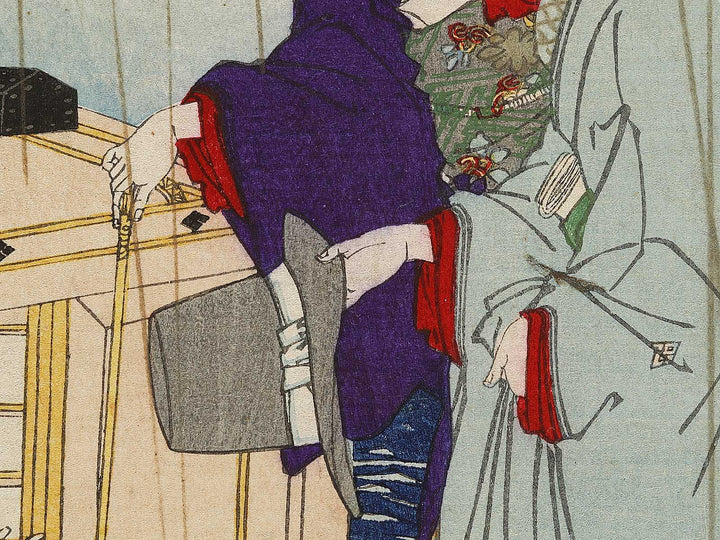 Onakatomi no Yorimoto from the series Jyunshoku sanjurokka sen by Toyohara Kunichika / BJ335-202