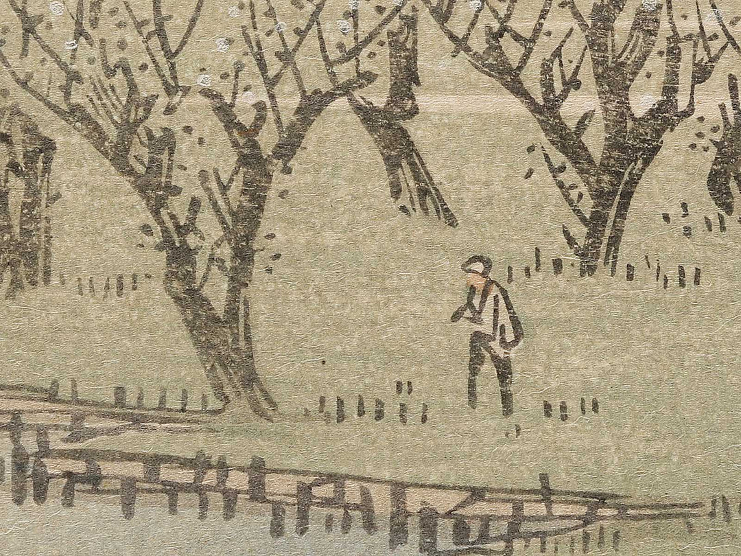 Kamata no baien from the series Ehon edo miyage by Utagawa Hiroshige, (Large print size) / BJ332-094