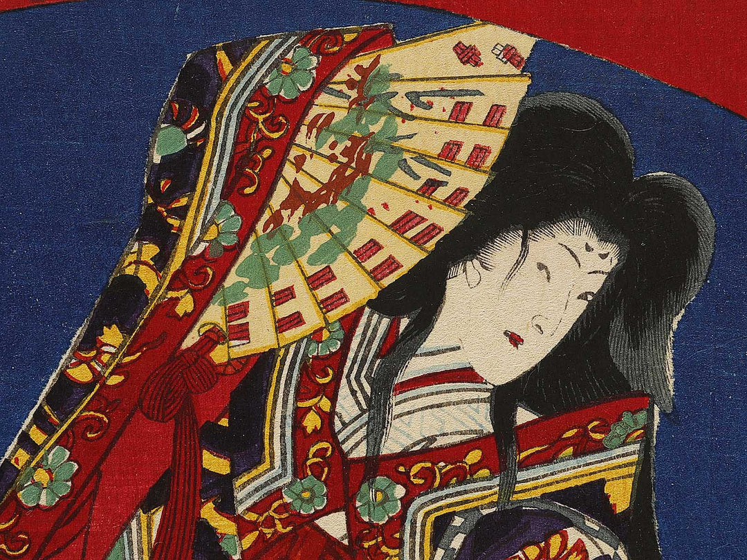 Torii Matasuke from the series Haiyu rakugo atari kurabe by Toyohara Kunichika / BJ339-892