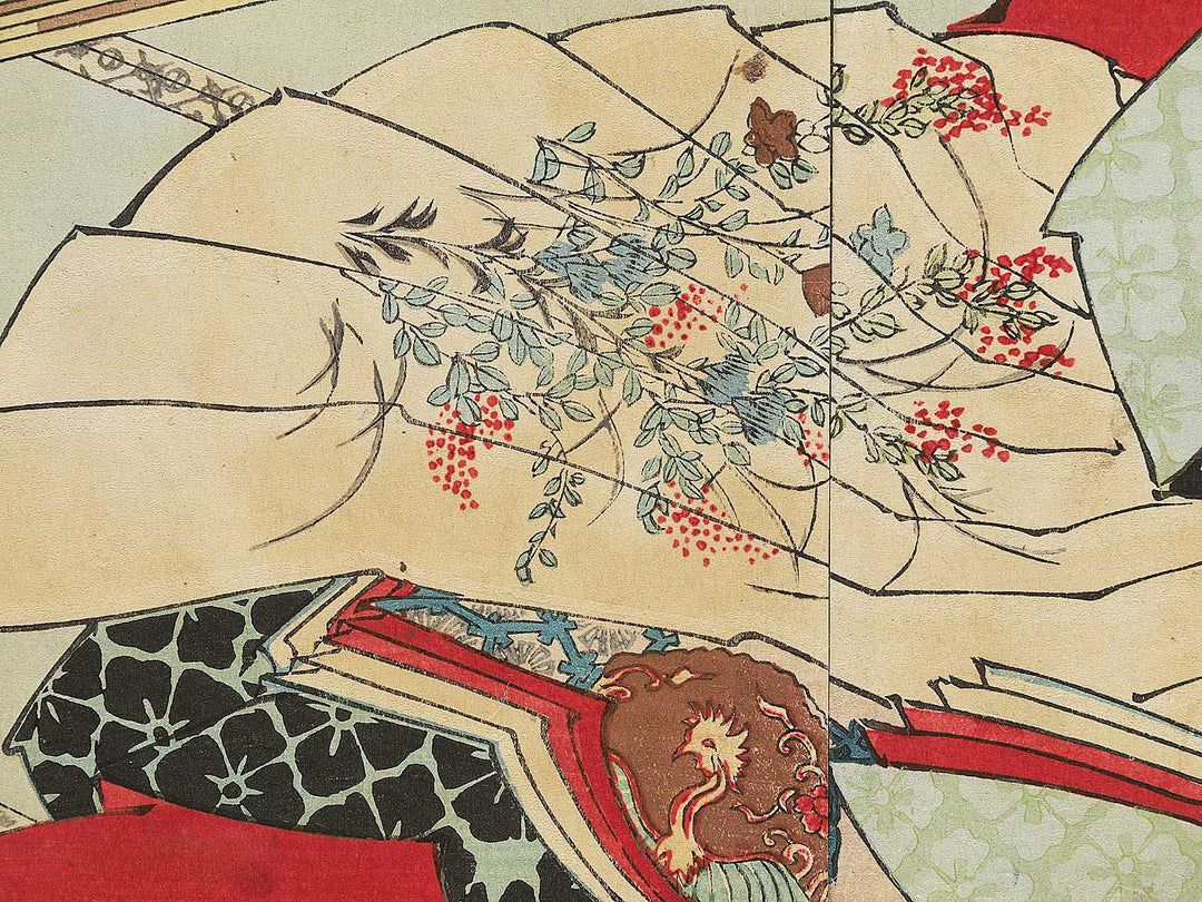 Yoshino kokyo tsukimi goen no zu by Yoshu Chikanobu / BJ347-018