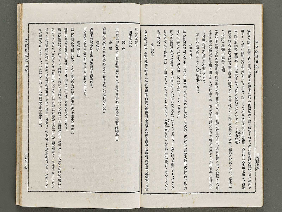 Kojitsu sosho Shozoku shusei 5mo maki / BJ321-279