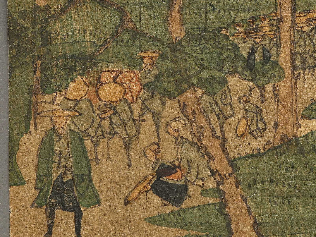 Fukuroi from the series Tokaido by Utagawa Hiroshige   / BJ334-488