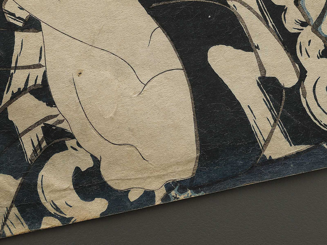 Iwakawa from the series Mitate shusse sumo by Utagawa Kunisada(Toyokuni III) / BJ340-004