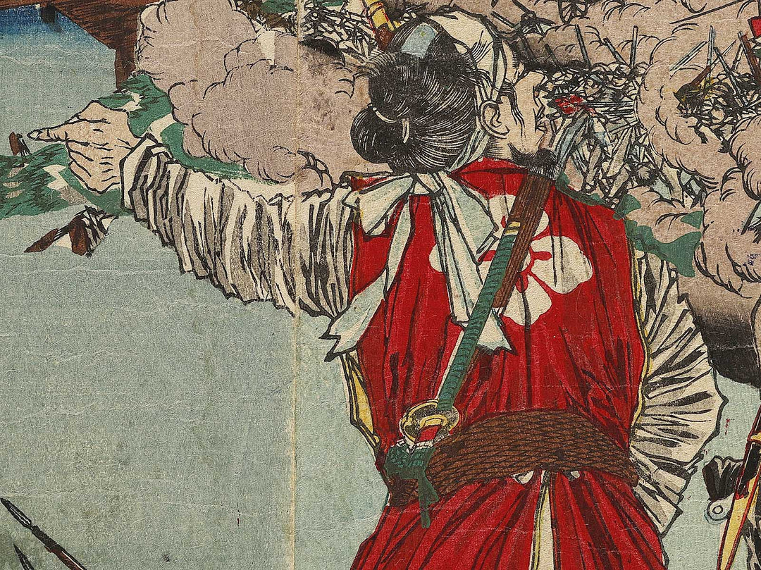 Gyakuto takachiho rozan by Yamazaki Toshinobu / BJ322-777